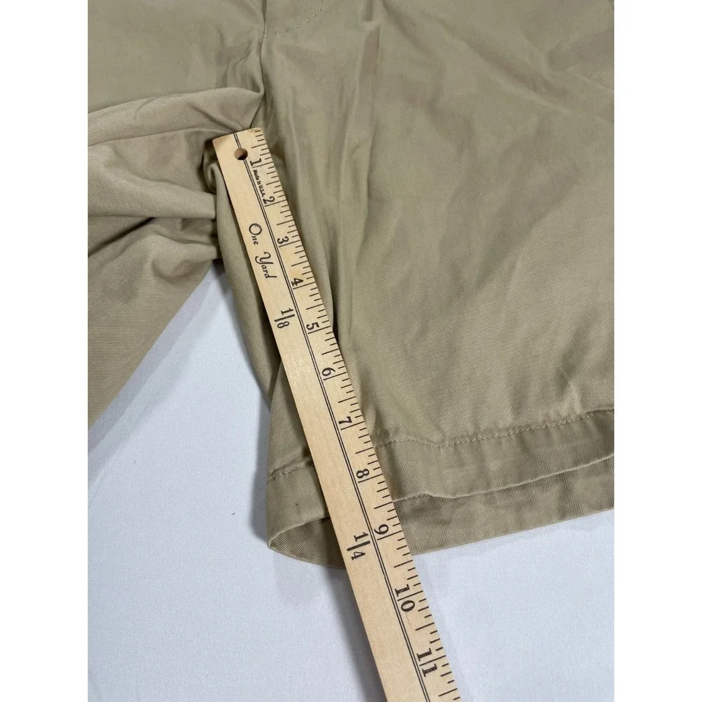 Peter Millar Mens‎ Tan Flat Front Preppy Classic 9